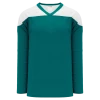 Athletic (AK) Knit Athletic Knit (AK) H6100A-288 Adult Pacific Teal/White League Hockey Jersey