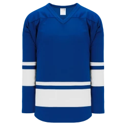 Athletic (AK) Knit Athletic Knit (AK) H6400A-206 Adult Royal Blue/White League Hockey Jersey