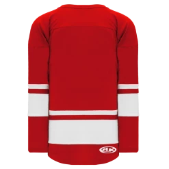 Athletic (AK) Knit Athletic Knit (AK) H6400A-208 Adult Red/White League Hockey Jersey
