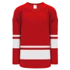 Athletic (AK) Knit Athletic Knit (AK) H6400Y-208 Youth Red/White League Hockey Jersey