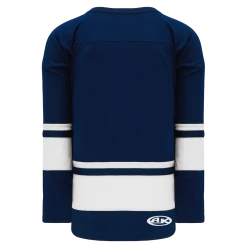 Athletic (AK) Knit Athletic Knit (AK) H6400A-216 Adult Navy/White League Hockey Jersey