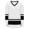 Athletic (AK) Knit Athletic Knit (AK) H6400Y-222 Youth White/Black League Hockey Jersey