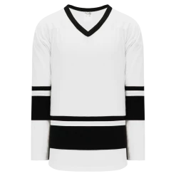 Athletic (AK) Knit Athletic Knit (AK) H6400Y-222 Youth White/Black League Hockey Jersey