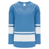 Athletic (AK) Knit Athletic Knit (AK) H6400A-227 Adult Sky Blue/White League Hockey Jersey