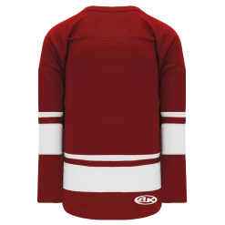 Athletic (AK) Knit Athletic Knit (AK) H6400A-250 Adult AV Red/White League Hockey Jersey