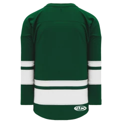 Athletic (AK) Knit Athletic Knit (AK) H6400A-260 Adult Dark Green/White League Hockey Jersey