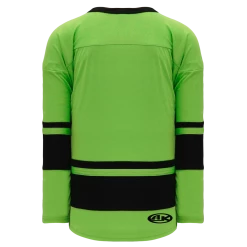 Athletic (AK) Knit Athletic Knit (AK) H6400Y-269 Youth Lime Green/Black League Hockey Jersey
