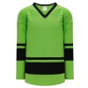 Athletic (AK) Knit Athletic Knit (AK) H6400Y-269 Youth Lime Green/Black League Hockey Jersey