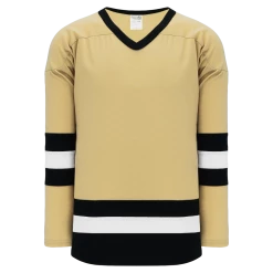 Athletic (AK) Knit Athletic Knit (AK) H6500Y-281 Youth Vegas Gold/Black/White League Hockey Jersey