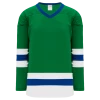 Athletic (AK) Knit Athletic Knit (AK) H6500A-347 Adult Kelly Green/White/Royal Blue League Hockey Jersey