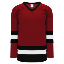Athletic (AK) Knit Athletic Knit (AK) H6500Y-426 Youth AV Red/Black/White League Hockey Jersey