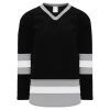 Athletic (AK) Knit Athletic Knit (AK) H6500Y-918 Youth Black/Grey/White League Hockey Jersey