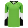 Athletic (AK) Knit Athletic Knit (AK) H6600A-107 Adult Lime Green/Black/White League Hockey Jersey