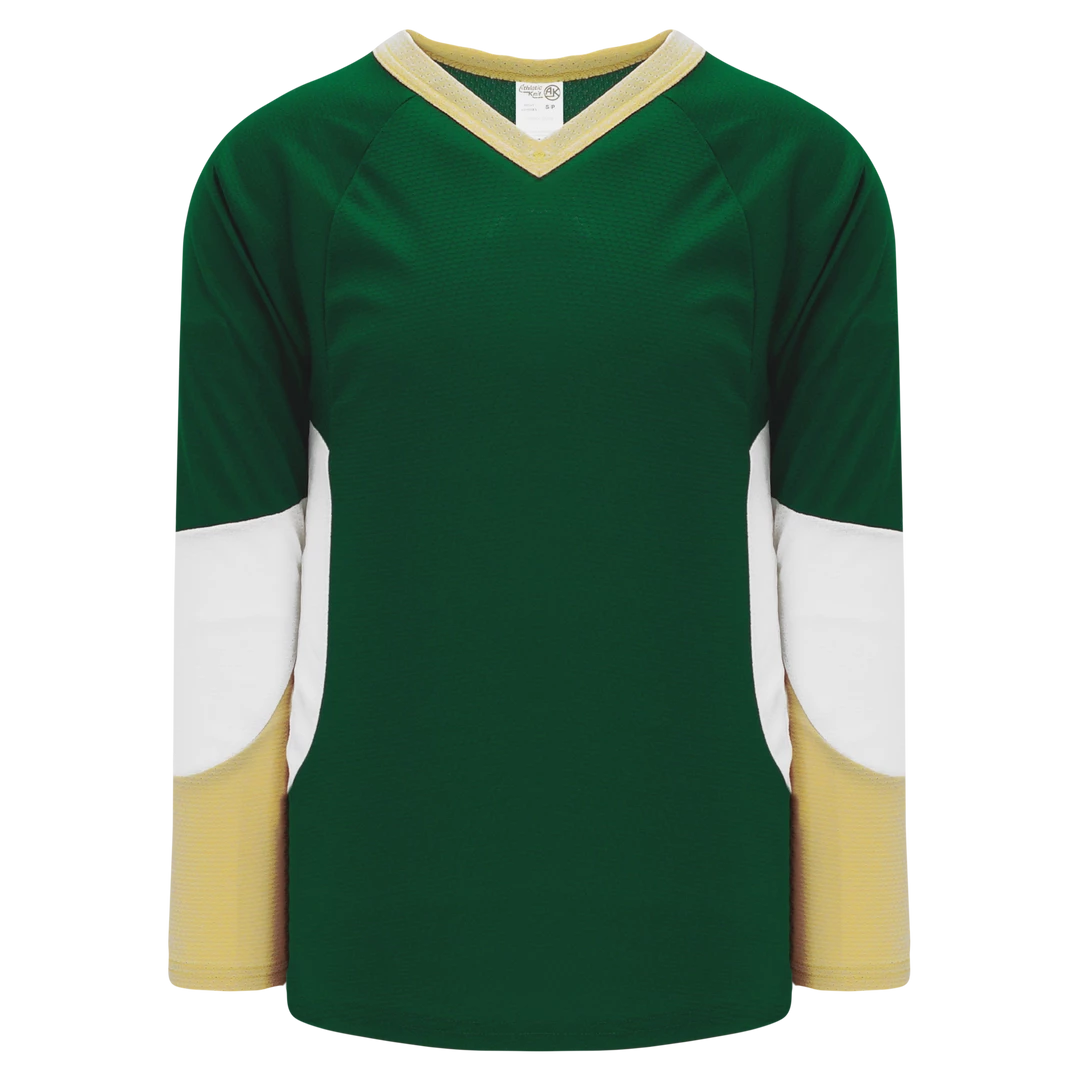 Athletic (AK) Knit Athletic Knit (AK) H6600A-262 Adult Dark Green/Vegas Gold/White League Hockey Jersey 3 Athletic (AK) Knit Athletic Knit (AK) H6600A-262 Adult Dark Green/Vegas Gold/White League Hockey Jersey