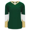 Athletic (AK) Knit Athletic Knit (AK) H6600Y-262 Youth Dark Green/Vegas Gold/White League Hockey Jersey