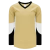 Athletic (AK) Knit Athletic Knit (AK) H6600Y-281 Youth Vegas Gold/Black/White League Hockey Jersey