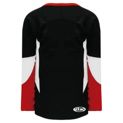 Athletic (AK) Knit Athletic Knit (AK) H6600Y-348 Youth Black/Red/White League Hockey Jersey