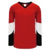 Athletic (AK) Knit Athletic Knit (AK) H6600Y-414 Youth Red/Black/White League Hockey Jersey