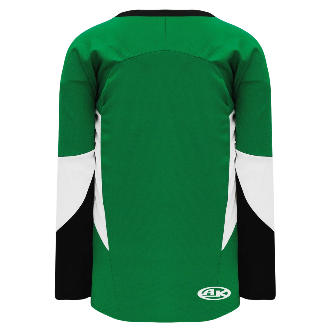 Athletic (AK) Knit Athletic Knit (AK) H6600A-440 Adult Kelly Green/Black/White League Hockey Jersey 4 Athletic (AK) Knit Athletic Knit (AK) H6600A-440 Adult Kelly Green/Black/White League Hockey Jersey