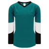 Athletic (AK) Knit Athletic Knit (AK) H6600A-457 Adult Pacific Teal/Black/White League Hockey Jersey 2 Athletic (AK) Knit Athletic Knit (AK) H6600A-457 Adult Pacific Teal/Black/White League Hockey Jersey