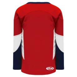 Athletic (AK) Knit Athletic Knit (AK) H6600Y-471 Youth Red/Navy/White League Hockey Jersey