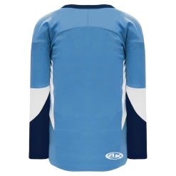 Athletic (AK) Knit Athletic Knit (AK) H6600Y-475 Youth Sky Blue/Navy/White League Hockey Jersey