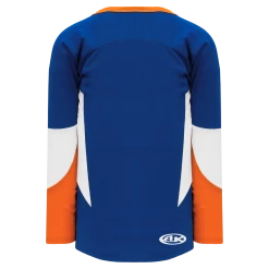 Athletic (AK) Knit Athletic Knit (AK) H6600Y-482 Youth Royal Blue/Orange/White League Hockey Jersey