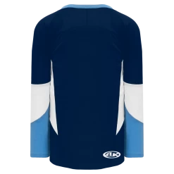 Athletic (AK) Knit Athletic Knit (AK) H6600Y-761 Youth Navy/Sky Blue/White League Hockey Jersey