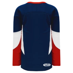 Athletic (AK) Knit Athletic Knit (AK) H6600Y-764 Youth Navy/Red/White League Hockey Jersey