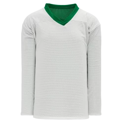 Athletic (AK) Knit Athletic Knit (AK) H686A-210 Adult Kelly Green/White Reversible Practice Hockey Jersey