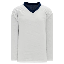 Athletic (AK) Knit Athletic Knit (AK) H686A-216 Adult Navy/White Reversible Practice Hockey Jersey