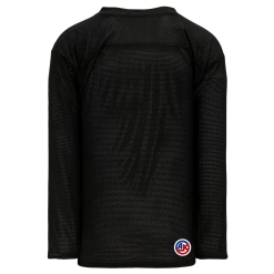 Athletic (AK) Knit Athletic Knit (AK) H686A-221 Adult Black/White Reversible Practice Hockey Jersey