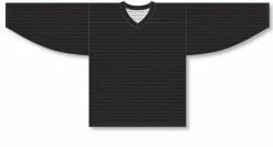 Athletic (AK) Knit Athletic Knit (AK) H686A-221 Adult Black/White Reversible Practice Hockey Jersey