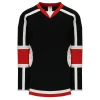 Athletic (AK) Knit Athletic Knit (AK) H7000A-348 Adult Black/Red Select Hockey Jersey