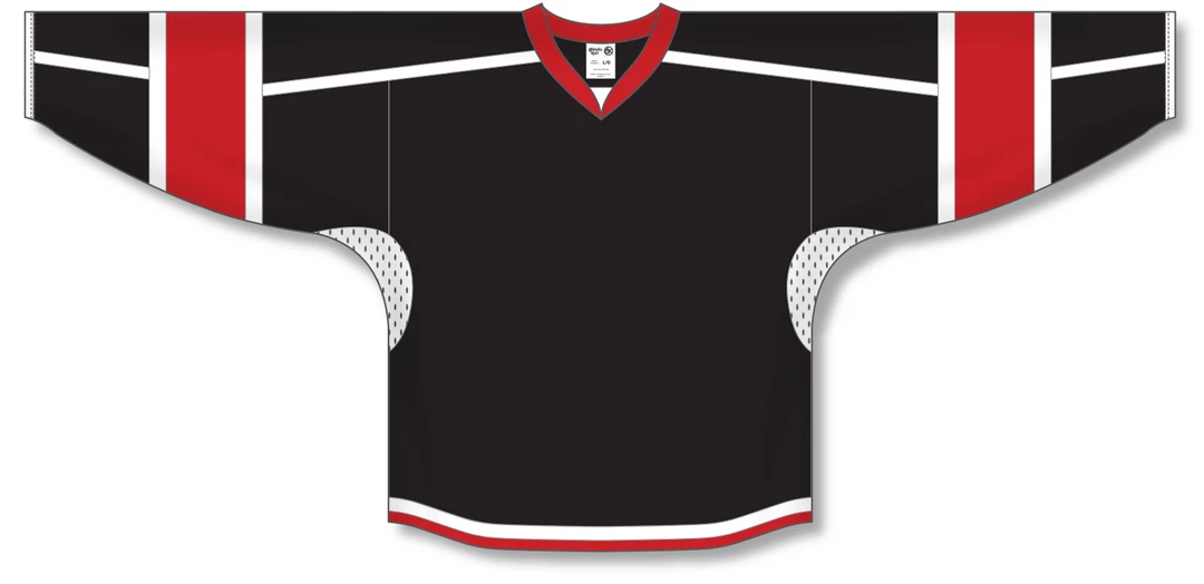 Athletic (AK) Knit Athletic Knit (AK) H7000Y-348 Youth Black/Red Select Hockey Jersey 5 Athletic (AK) Knit Athletic Knit (AK) H7000Y-348 Youth Black/Red Select Hockey Jersey