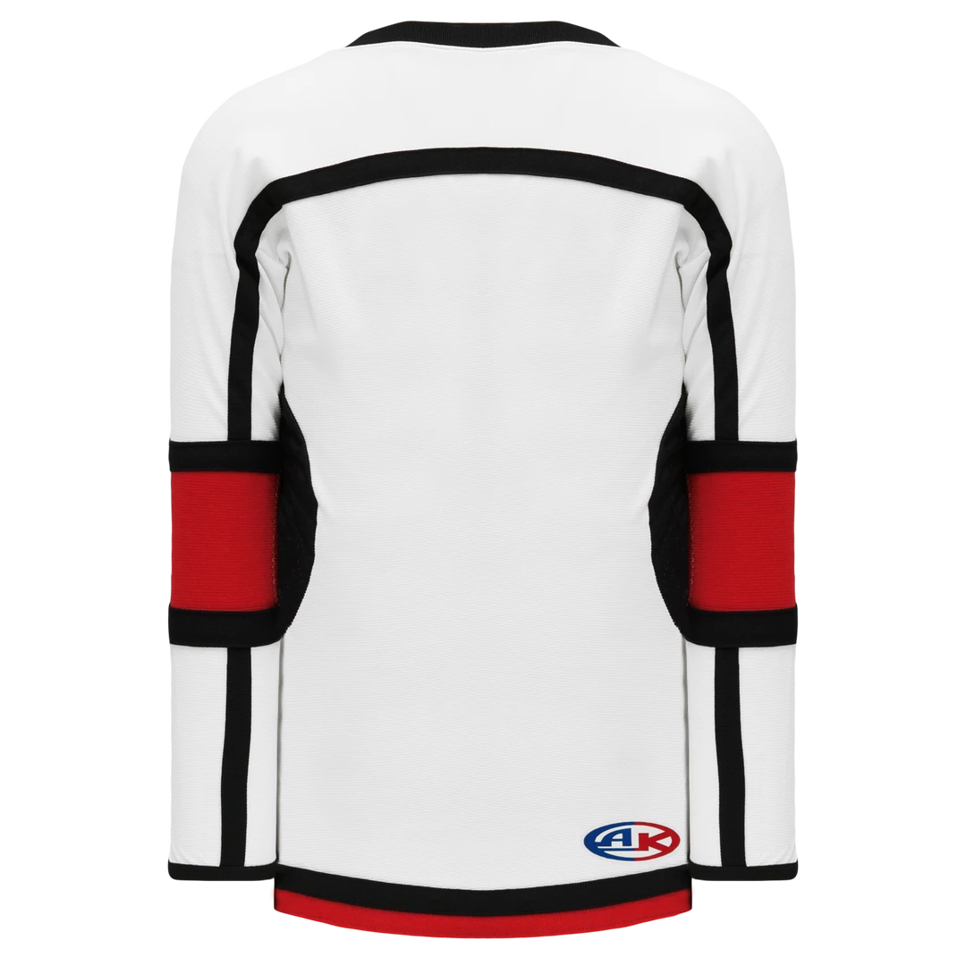 Athletic (AK) Knit Athletic Knit (AK) H7000A-415 Adult White/Black/Red Select Hockey Jersey 4 Athletic (AK) Knit Athletic Knit (AK) H7000A-415 Adult White/Black/Red Select Hockey Jersey