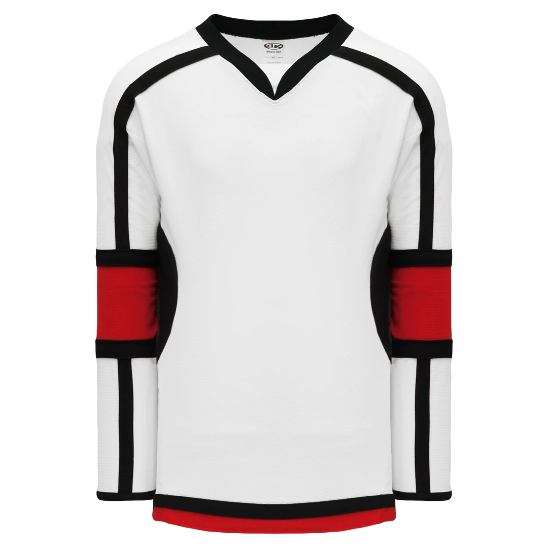 Athletic (AK) Knit Athletic Knit (AK) H7000A-415 Adult White/Black/Red Select Hockey Jersey 3 Athletic (AK) Knit Athletic Knit (AK) H7000A-415 Adult White/Black/Red Select Hockey Jersey