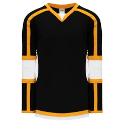 Athletic (AK) Knit Athletic Knit (AK) H7000Y-437 Youth Black/Gold Select Hockey Jersey