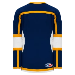 Athletic (AK) Knit Athletic Knit (AK) H7000A-460 Adult Navy/Gold Select Hockey Jersey