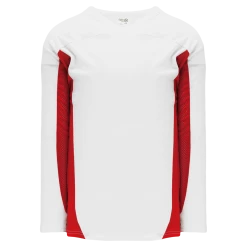 Athletic (AK) Knit Athletic Knit (AK) H7100Y-209 Youth White/Red Select Hockey Jersey