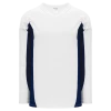 Athletic (AK) Knit Athletic Knit (AK) H7100A-217 Adult White/Navy Select Hockey Jersey