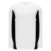 Athletic (AK) Knit Athletic Knit (AK) H7100A-222 Adult White/Black Select Hockey Jersey