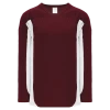 Athletic (AK) Knit Athletic Knit (AK) H7100A-233 Adult Maroon/White Select Hockey Jersey