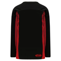 Athletic (AK) Knit Athletic Knit (AK) H7100A-249 Adult Black/Red Select Hockey Jersey