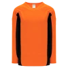 Athletic (AK) Knit Athletic Knit (AK) H7100A-263 Adult Orange/Black Select Hockey Jersey