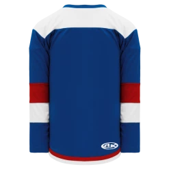 Athletic (AK) Knit Athletic Knit (AK) H7400Y-333 Youth Royal Blue/Red Select Hockey Jersey