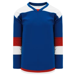 Athletic (AK) Knit Athletic Knit (AK) H7400A-333 Adult Royal Blue/Red Select Hockey Jersey