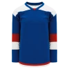 Athletic (AK) Knit Athletic Knit (AK) H7400Y-333 Youth Royal Blue/Red Select Hockey Jersey
