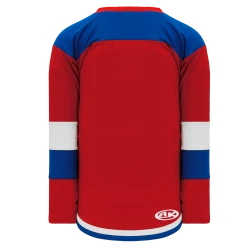 Athletic (AK) Knit Athletic Knit (AK) H7400Y-344 Youth Red/Royal Blue Select Hockey Jersey