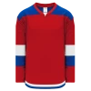 Athletic (AK) Knit Athletic Knit (AK) H7400A-344 Adult Red/Royal Blue Select Hockey Jersey